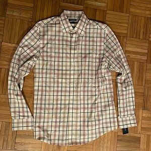 plaid club room mens shirt NWT